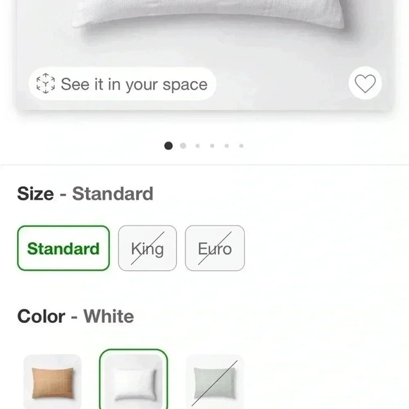 2! NWT STUDIO MCGEE STANDARD SHAMS - Picture 6 of 6